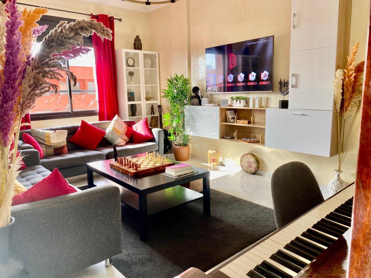 Gueliz, Plaza, Zara Apartman Marrákes Kültér fotó
